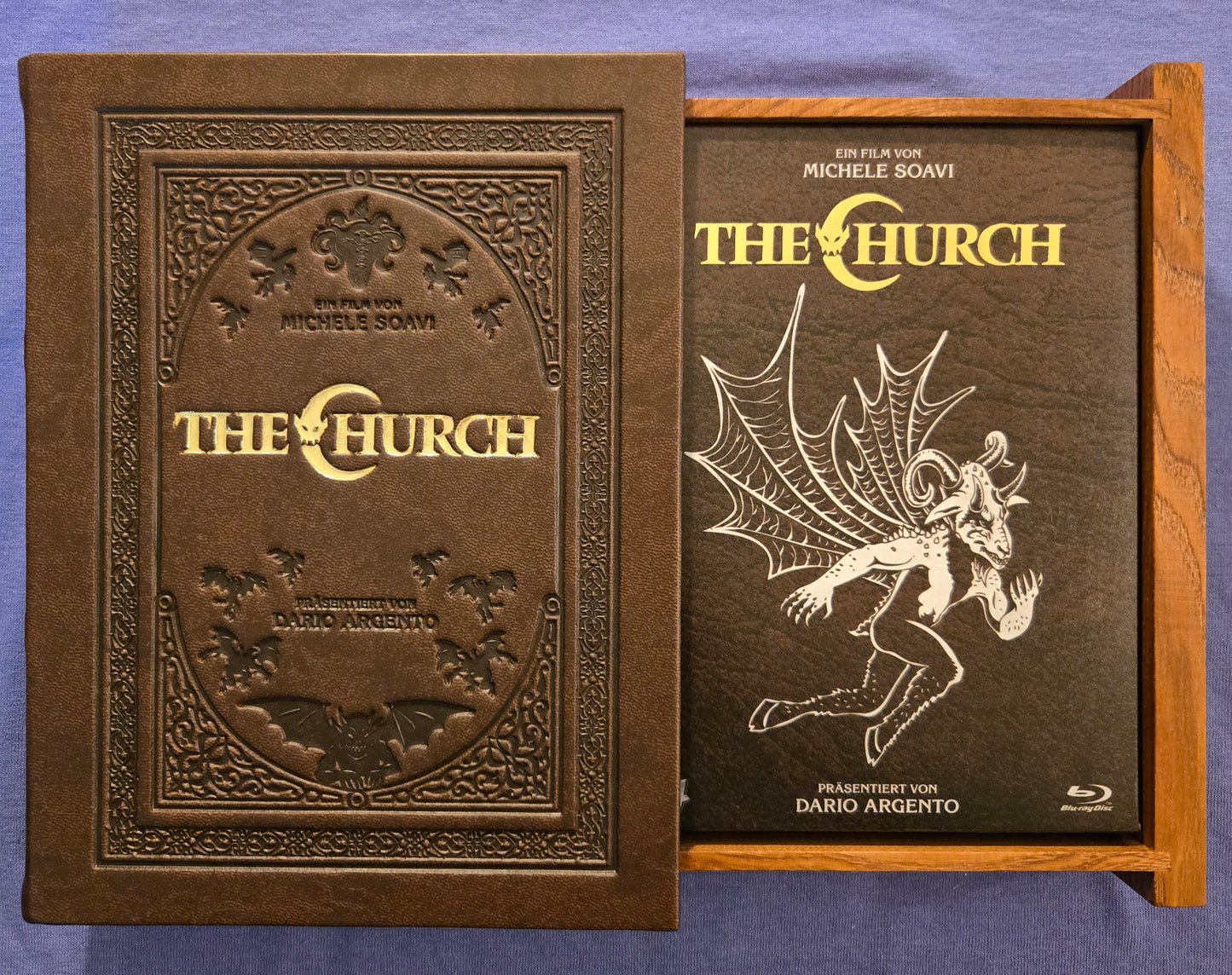 The Church (1989) USED LE 888 Leatherbook - Blu-ray Region B *NO ENGLISH*