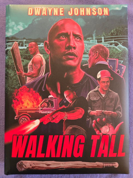 Walking Tall (2004) USED LE 111 Mediabook Cover B - Blu-ray Region B