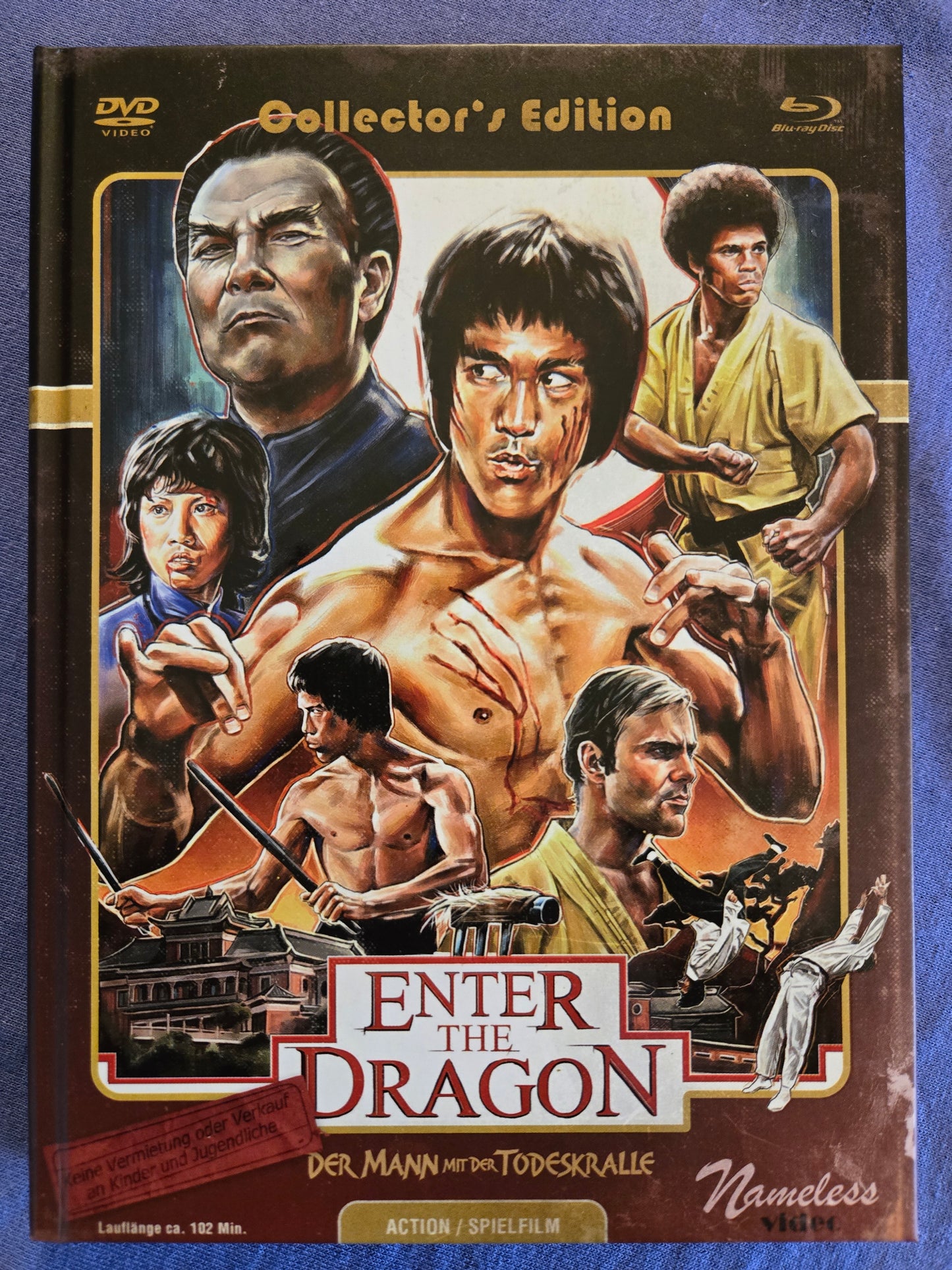 Enter the Dragon (1973) USED LE 500 Mediabook - Blu-ray Region B