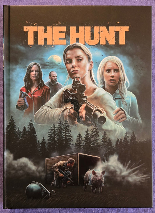 The Hunt (2020) USED LE 504 Mediabook - Blu-ray Region Free