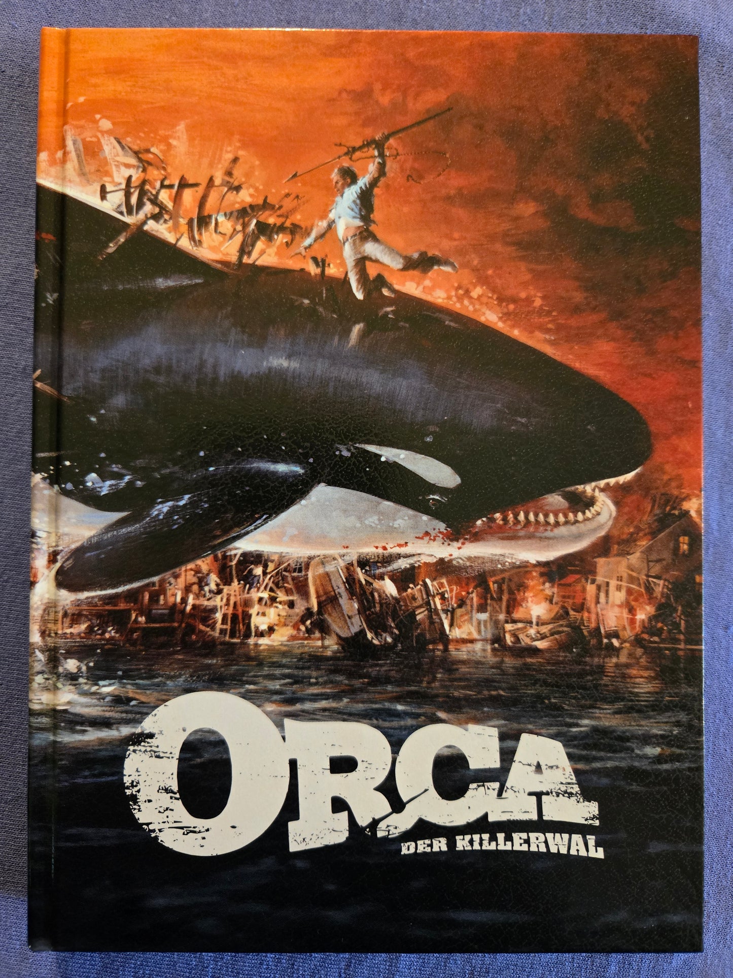 Orca (1977) USED LE 333 Mediabook Cover A - Blu-ray Region B