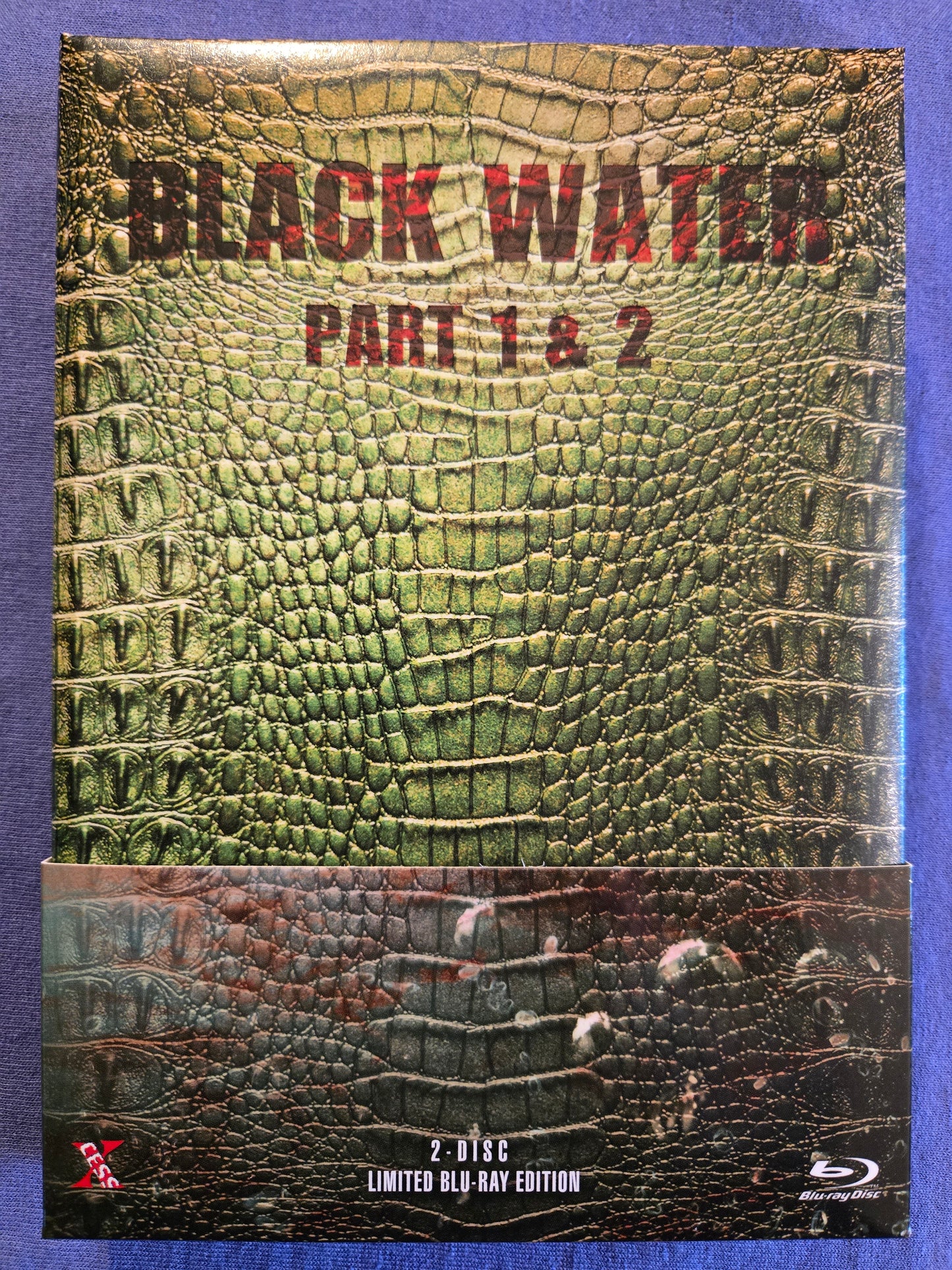 Black Water Part 1 & 2 (Double Feature) USED LE 333 Padded Mediabook - Blu-ray Region B