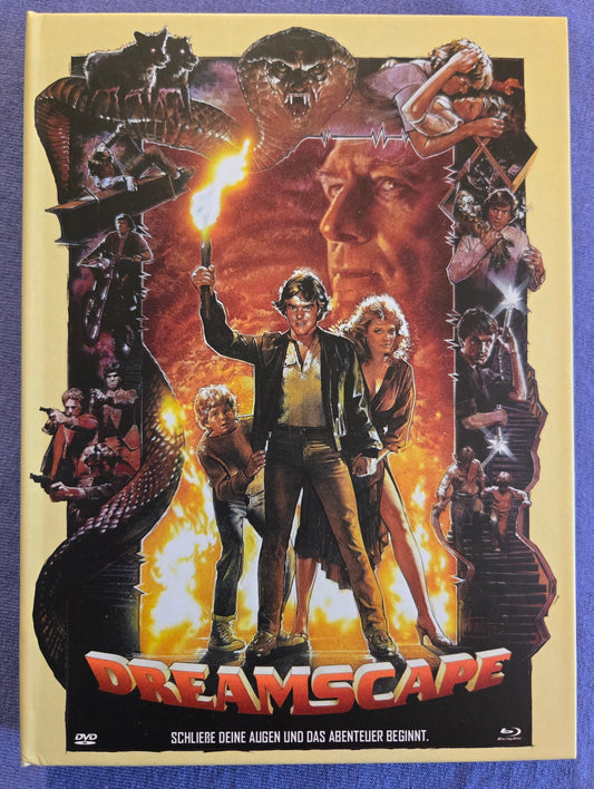 Dreamscape (1984) USED LE 333 Mediabook Cover A - Blu-ray Region B