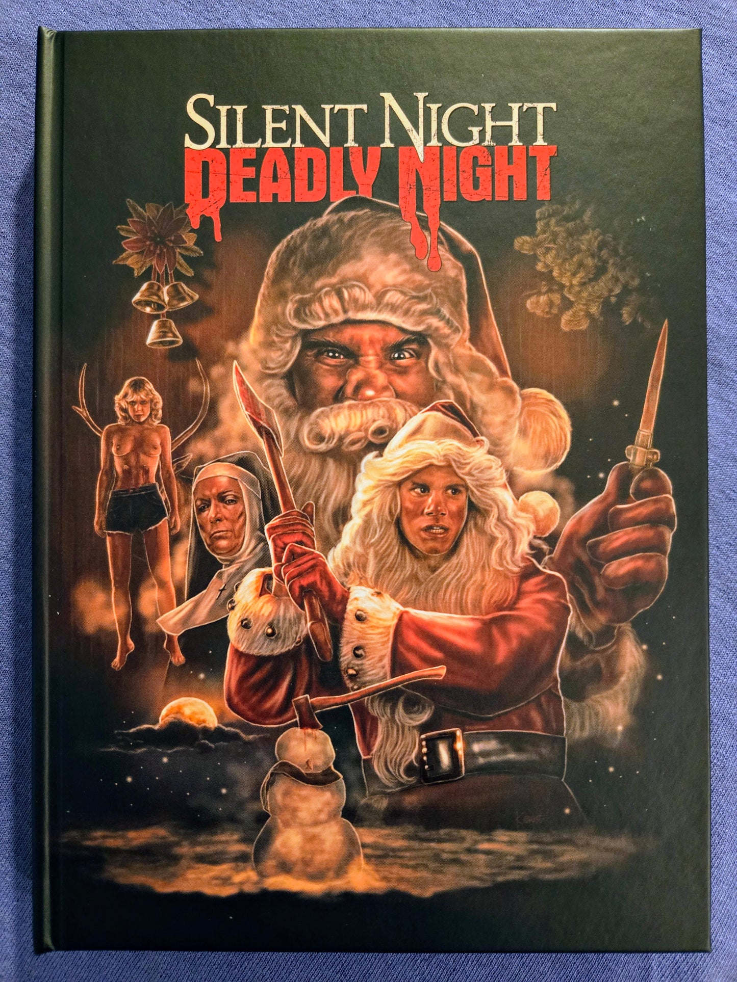 Silent Night, Deadly Night (1984) USED LE 333 Mediabook Cover A - Blu-ray Region B