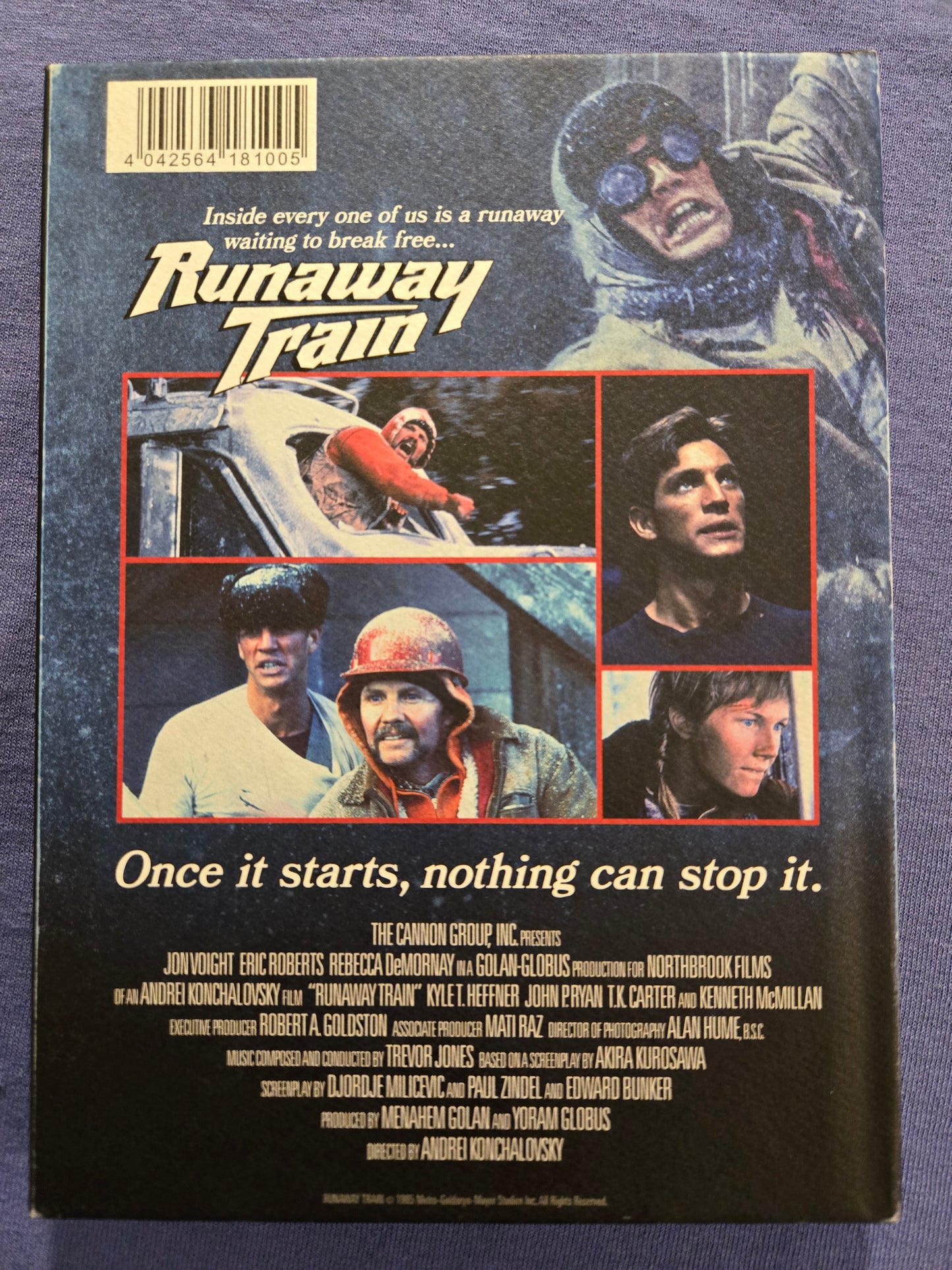 Runaway Train (1985) USED Mediabook Cover B - Blu-ray Region B