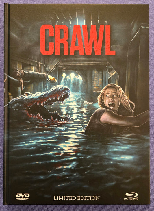 Crawl (2019) USED LE 333 Mediabook Cover A - Blu-ray Region B