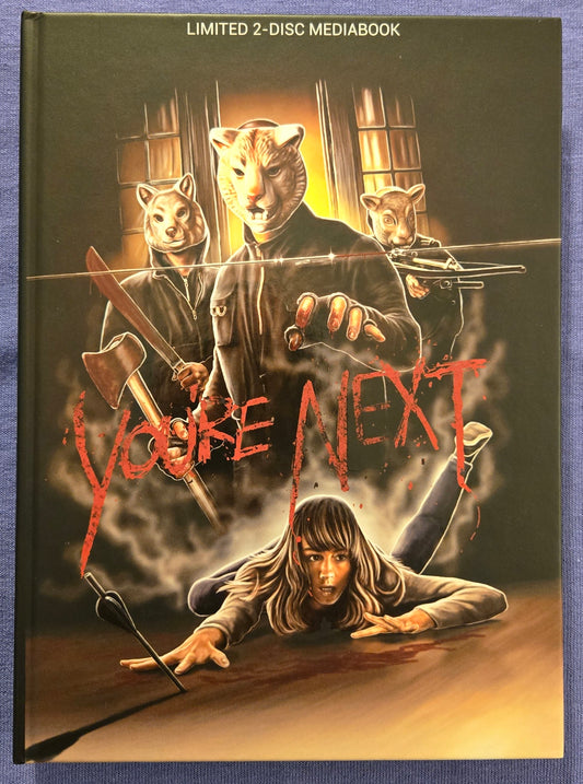 You're Next (2013) USED LE 333 Mediabook Cover A - Blu-ray Region B