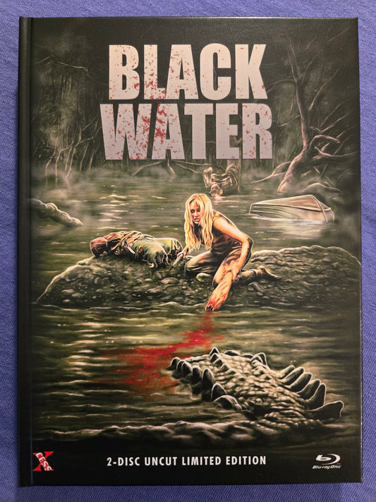 Black Water (2007) USED LE 444 Mediabook Cover C - Blu-ray Region B