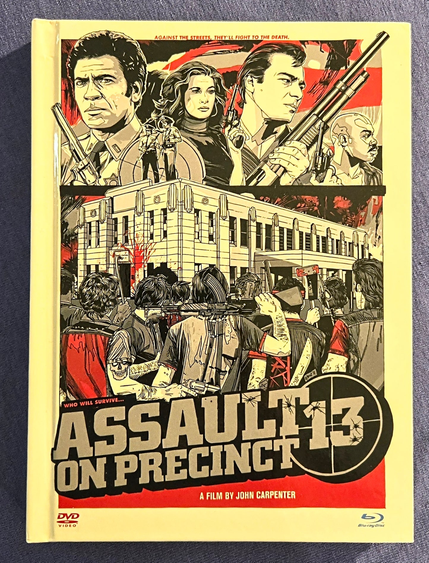 Assault on Precinct 13 (1976) USED LE Mediabook - Blu-ray Region B