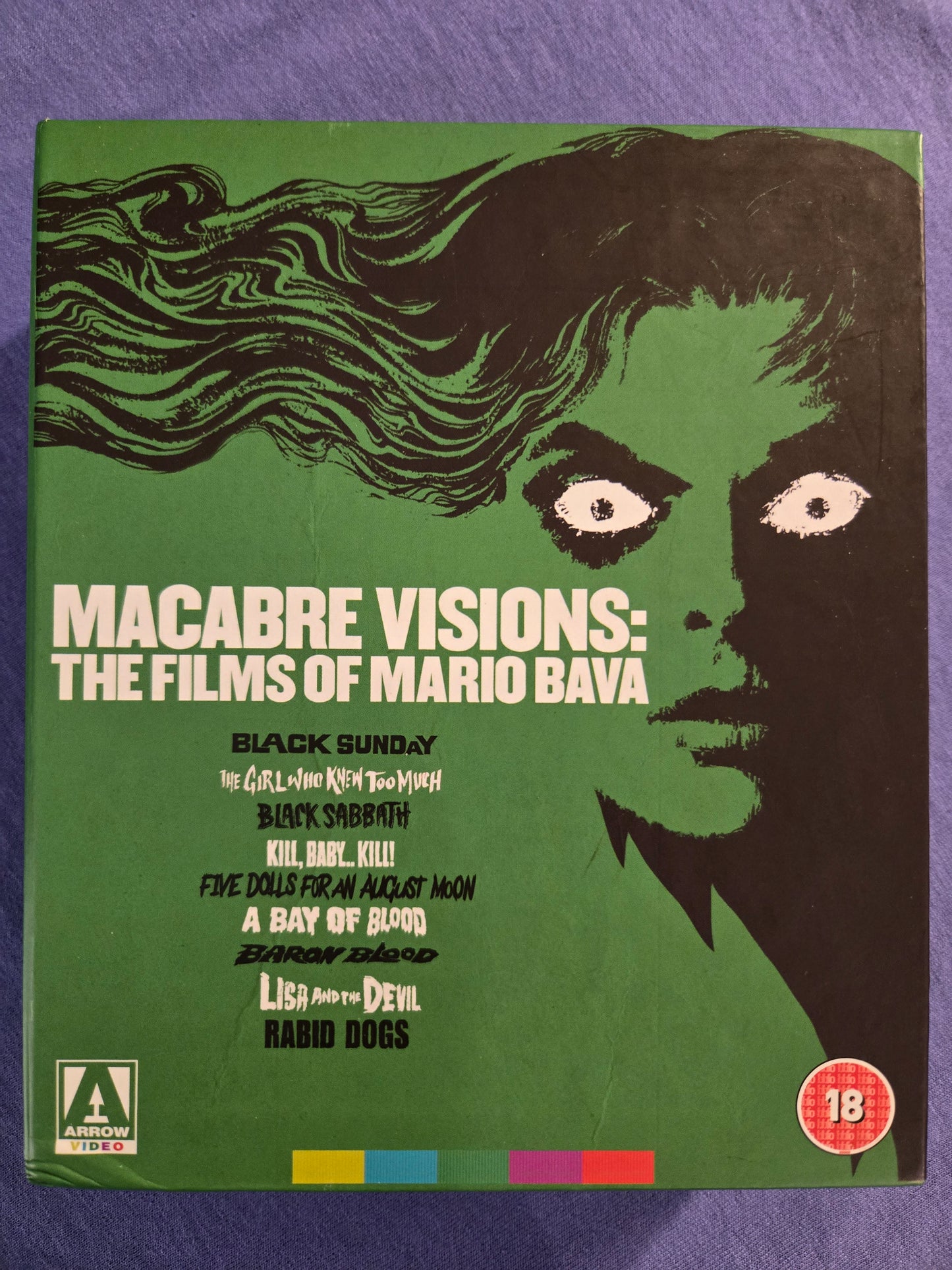 Macabre Visions: The Films of Mario Bava (Arrow Video) USED Limited Edition - Blu-Ray *DING*