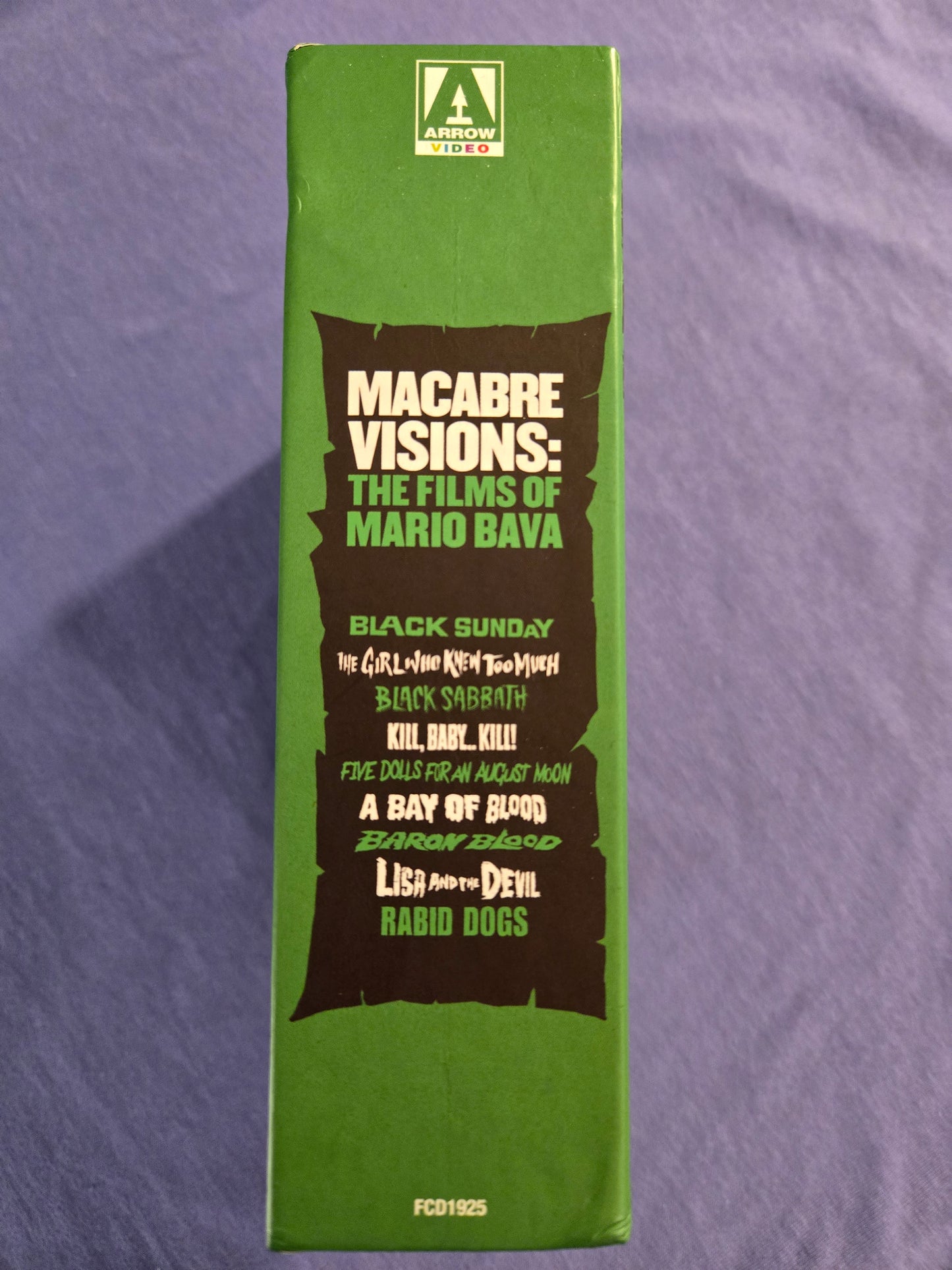 Macabre Visions: The Films of Mario Bava (Arrow Video) USED Limited Edition - Blu-Ray *DING*