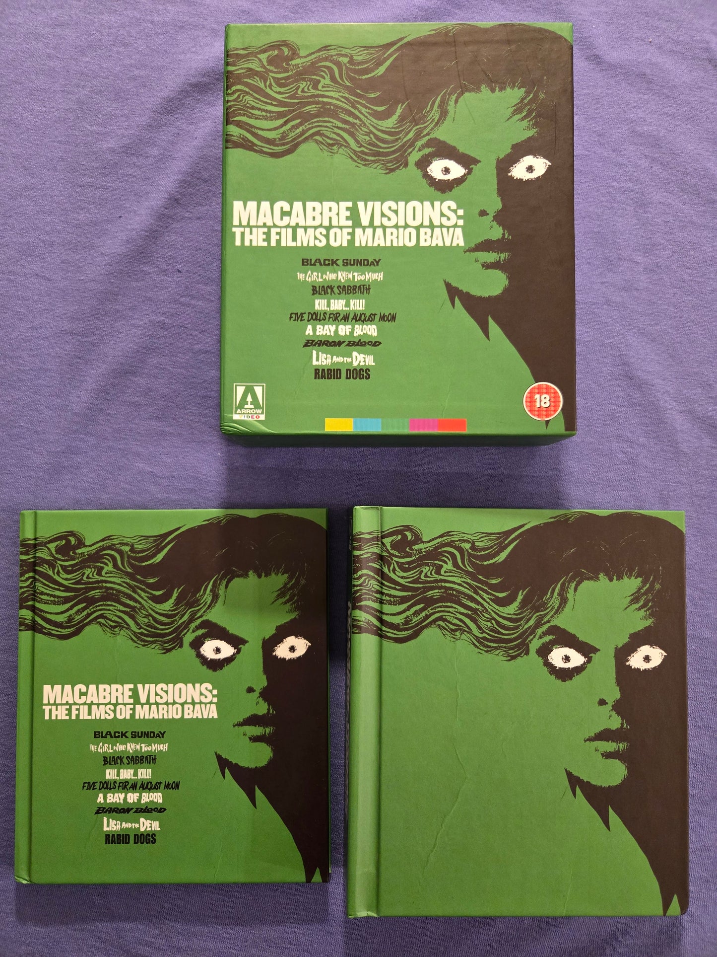 Macabre Visions: The Films of Mario Bava (Arrow Video) USED Limited Edition - Blu-Ray *DING*