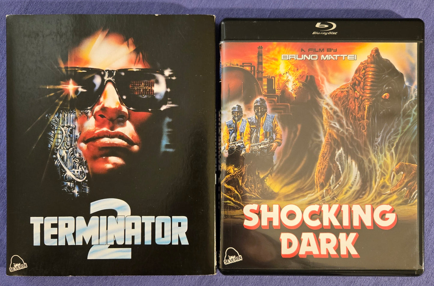 Shocking Dark (Severin) USED Limited Terminator 2 Slipcover - Blu-Ray