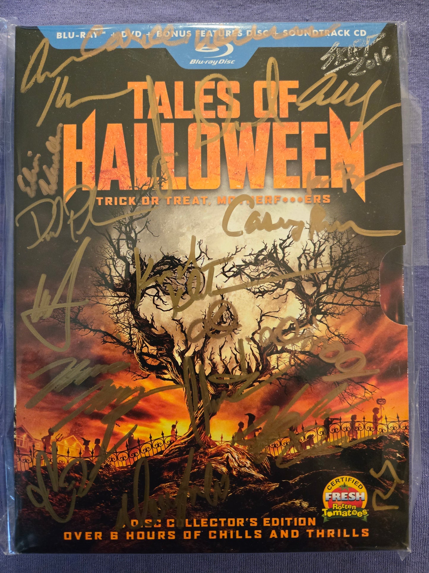 Tales of Halloween (Epic) SIGNED 4-Disc  Collector's Edition - Blu-ray