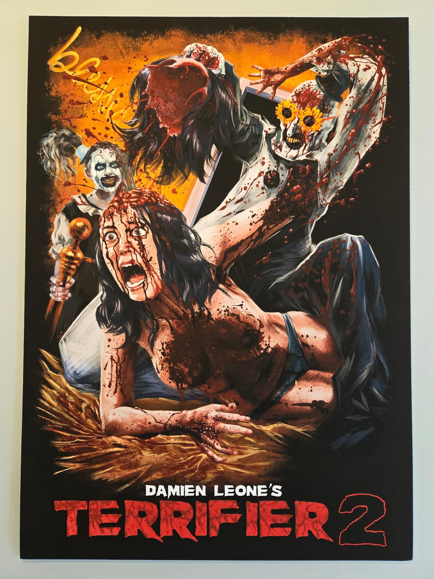 Terrifier 2 Brutal Giclée Print - Signed and Numbered to 11