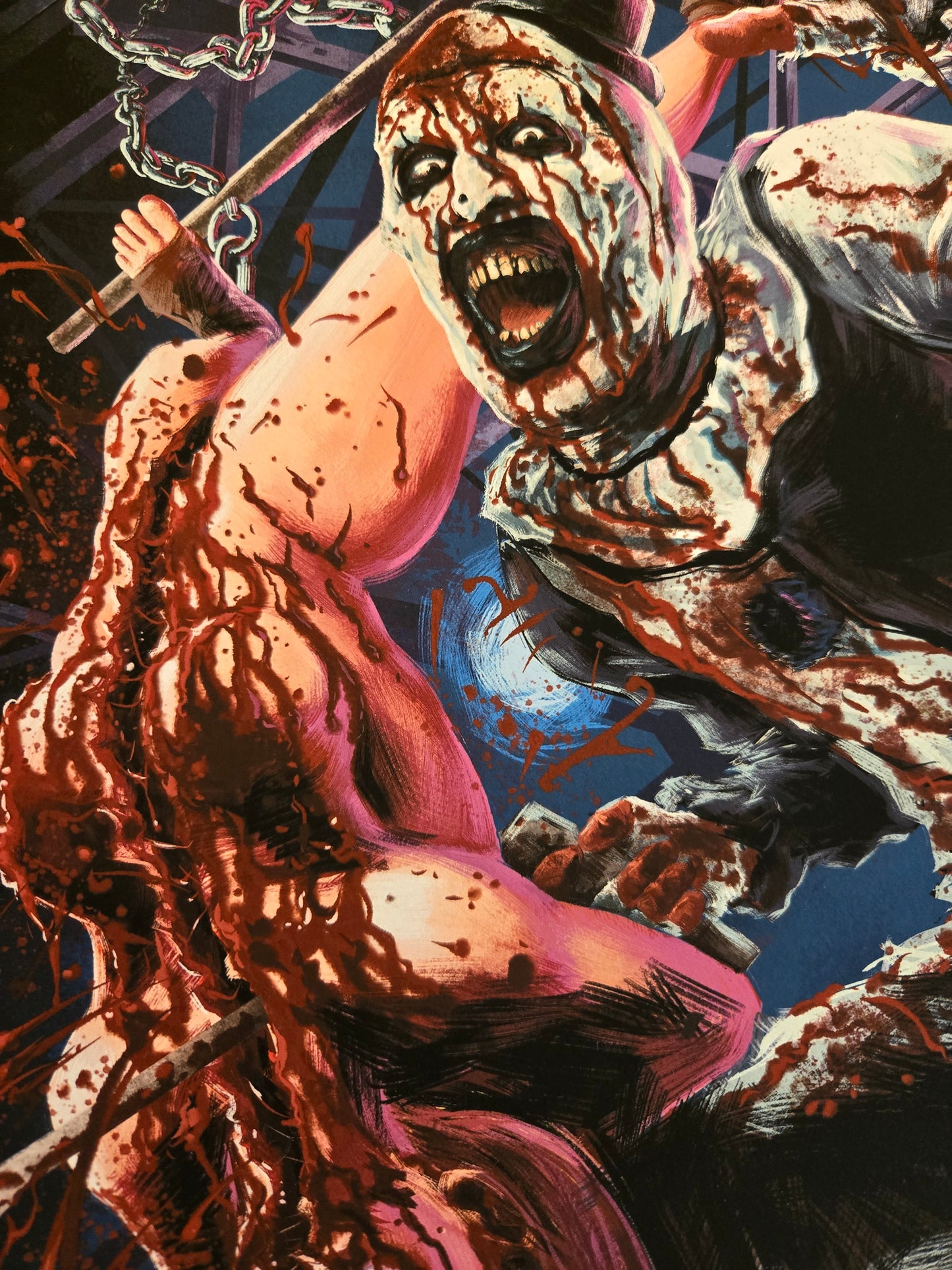 Terrifier Brutal Giclée Print - Signed and Numbered to 11