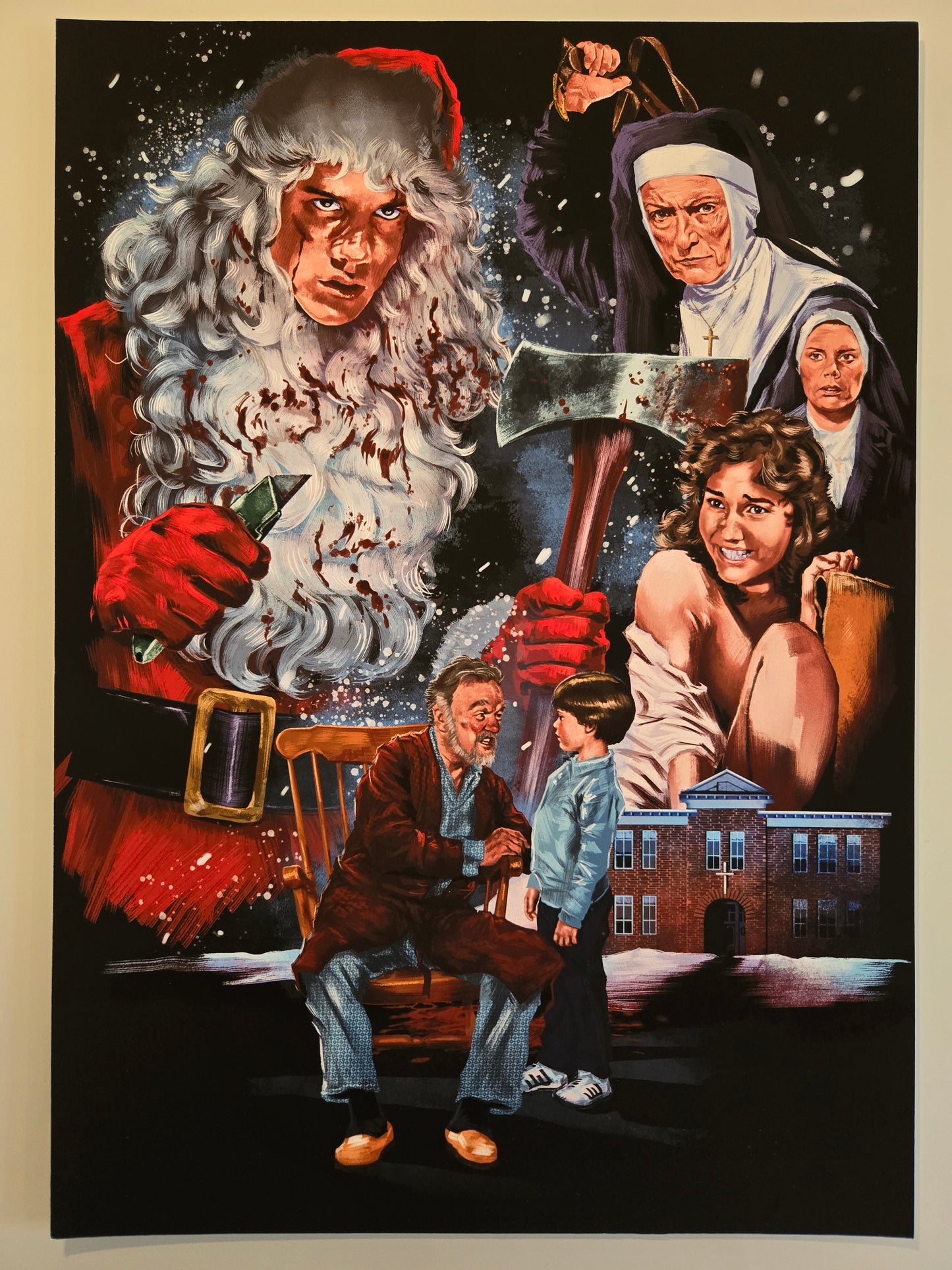 Silent Night, Deadly Night Giclée Print - Signed and Numbered to 11