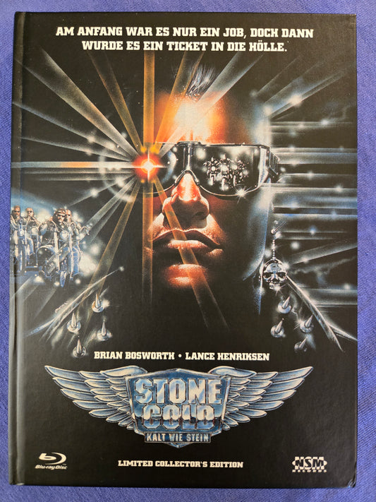 Stone Cold (1991) USED LE 1000 Mediabook Cover A - Blu-ray Region B