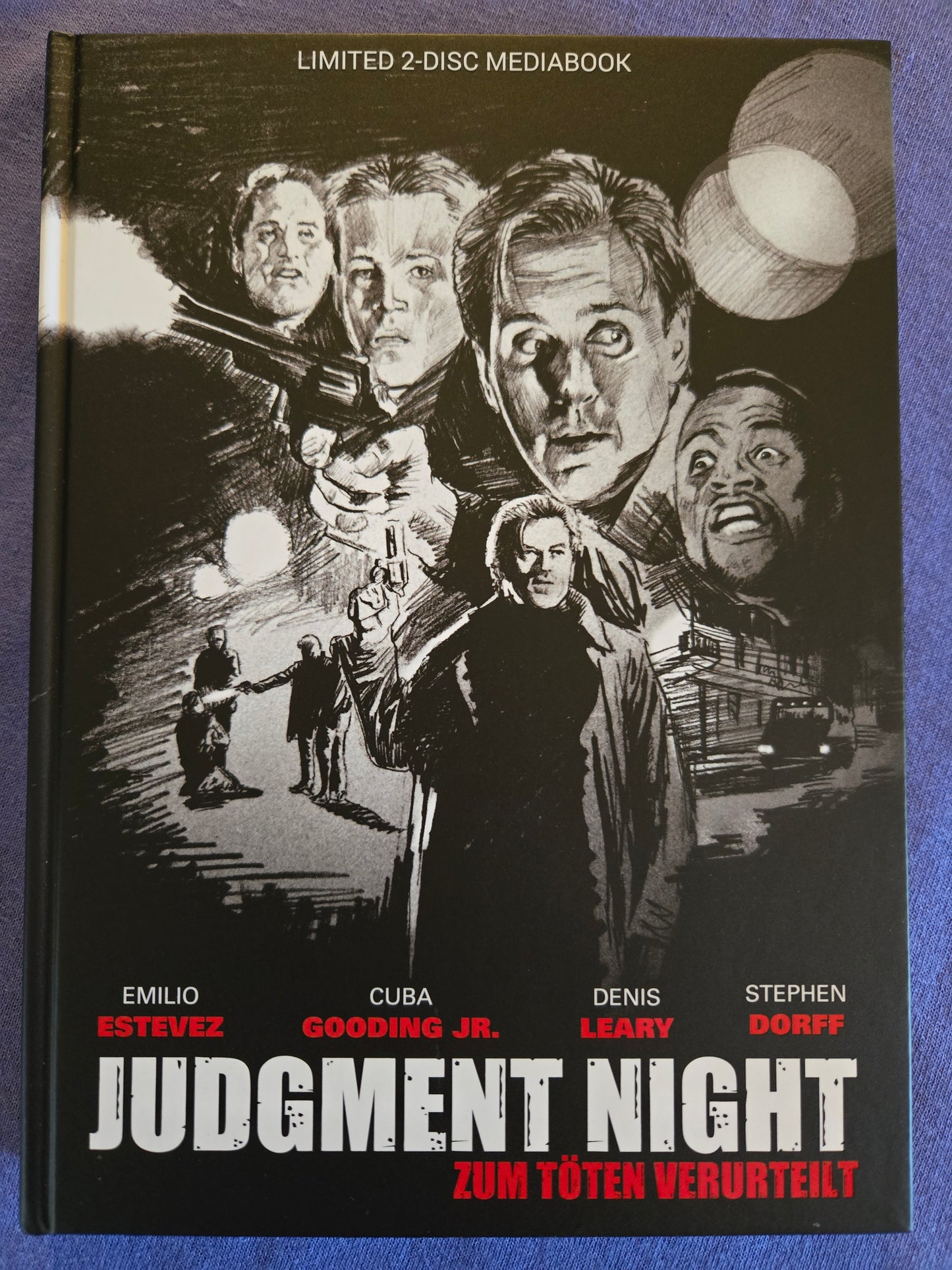 Judgement Night (1993) USED LE 222 Mediabook - Blu-ray Region B