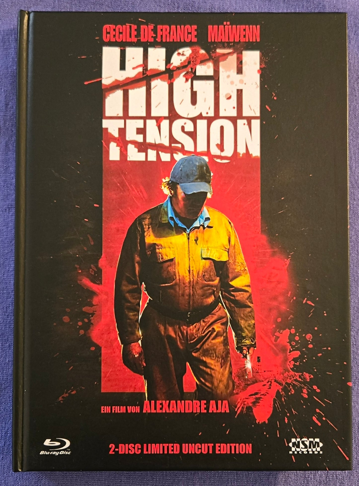 High Tension (2003) USED LE 1000 Mediabook - Blu-ray Region B