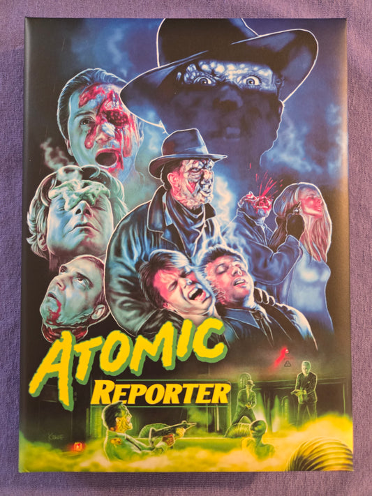 Revenge of the Radioactive Reporter (1990) USED LE 250 Padded Mediabook - Blu-ray Region B