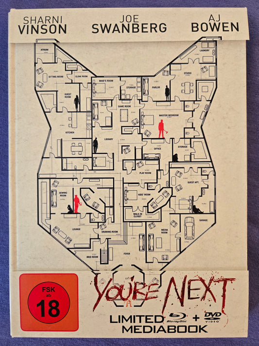 You're Next (2011) USED LE Mediabook - Blu-ray Region B