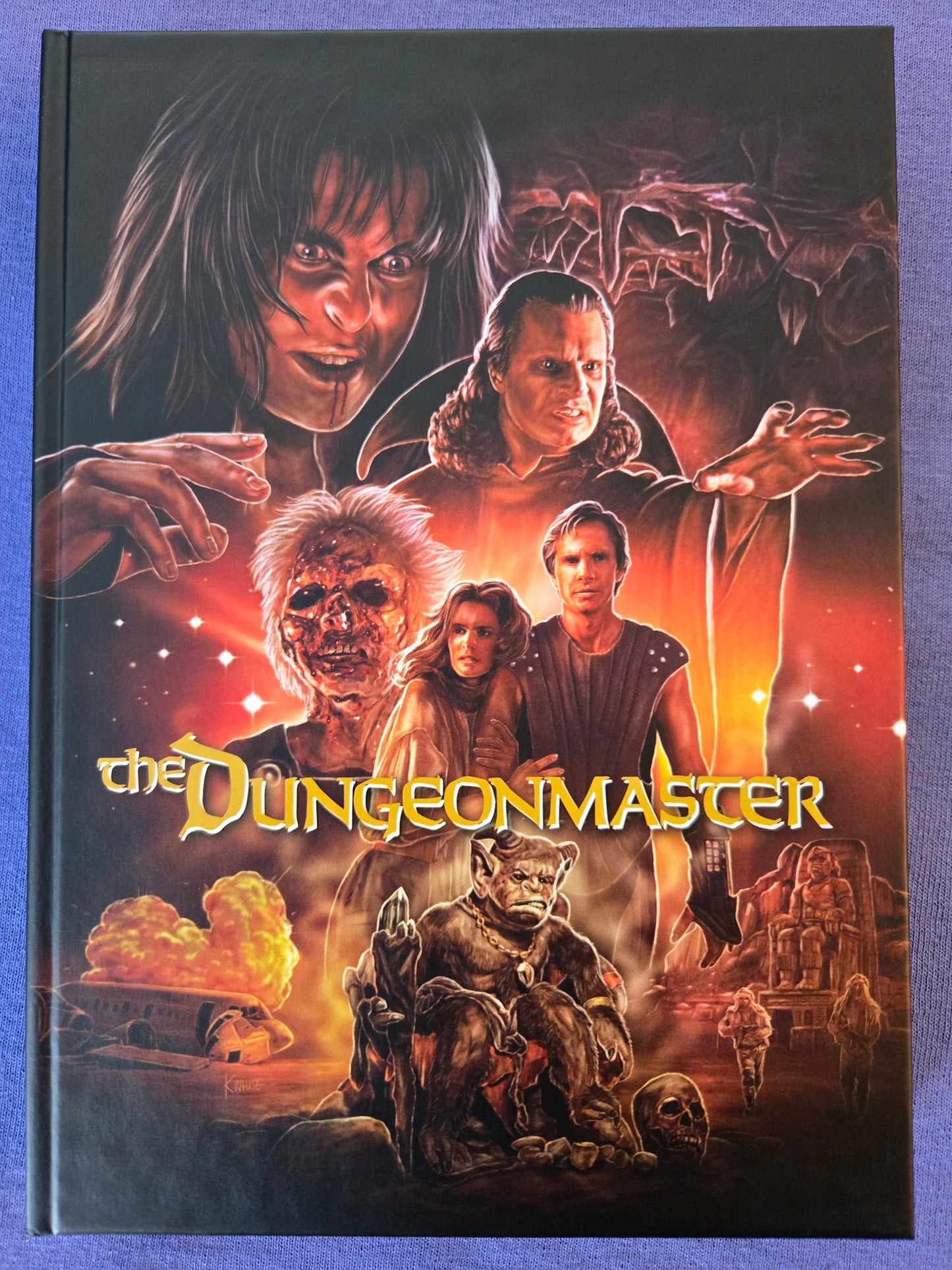 The Dungeonmaster (1984) USED LE Mediabook Cover C - Blu-ray Region B