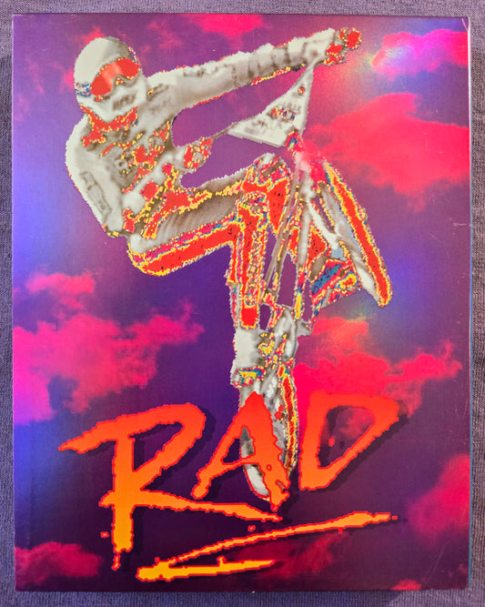 Rad (1986) USED LE Lenticular Slipcover Vinegar Syndrome - 4K UHD / Blu-ray Region A