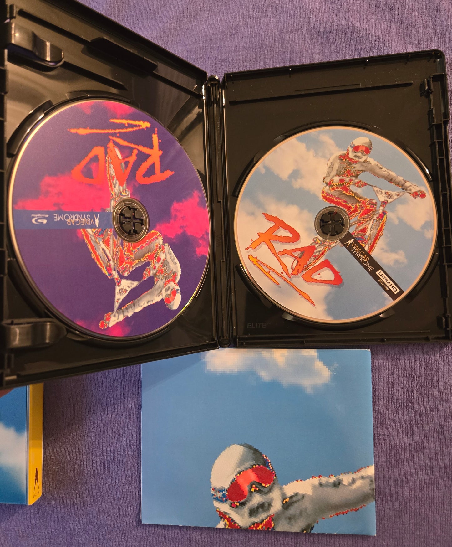 Rad (1986) USED LE Lenticular Slipcover Vinegar Syndrome - 4K UHD / Blu-ray Region A