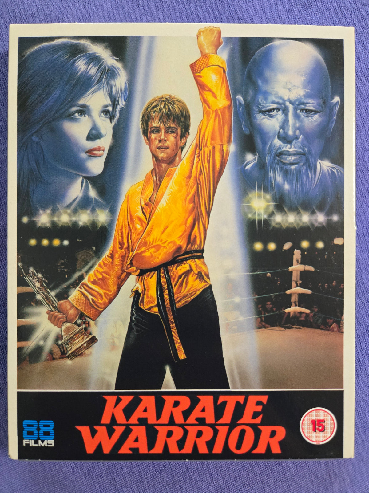 Karate Warrior (1987) USED LE Slipcover 88 Films UK - Blu-ray Region B