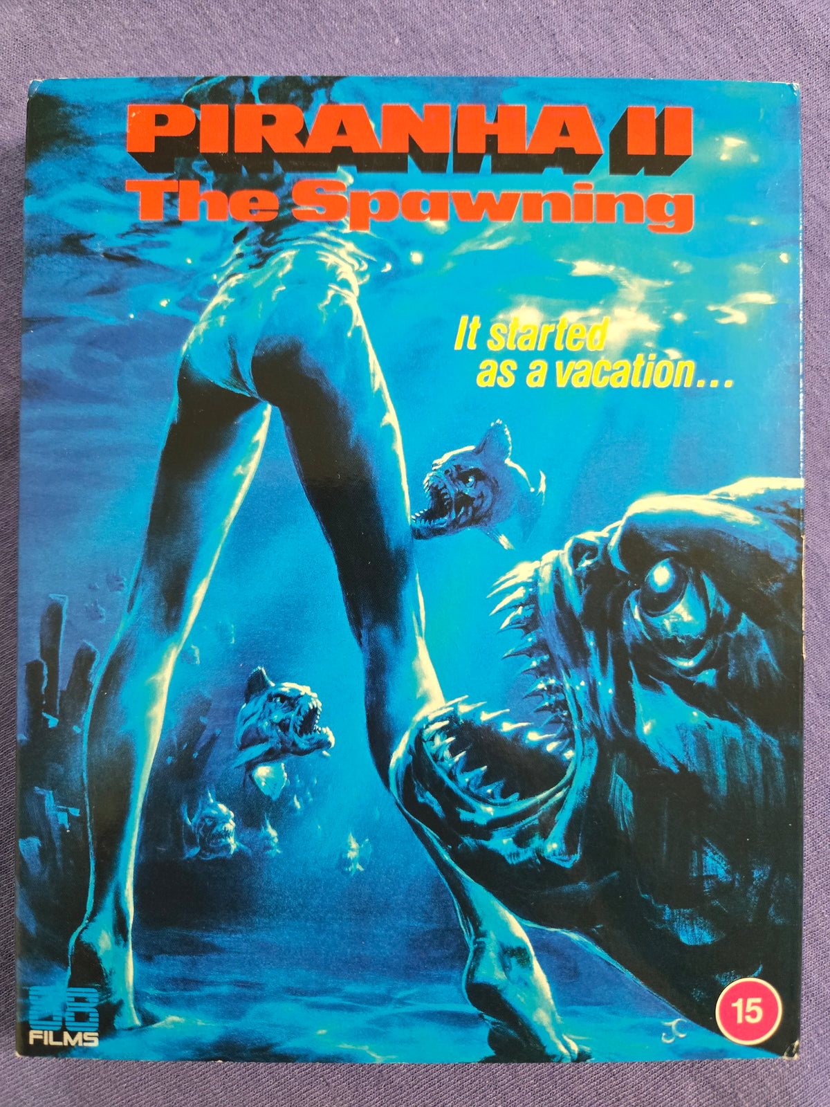 Piranha II: The Spawning (1982) USED LE Slipcover 88 Films UK - Blu-ray Region B