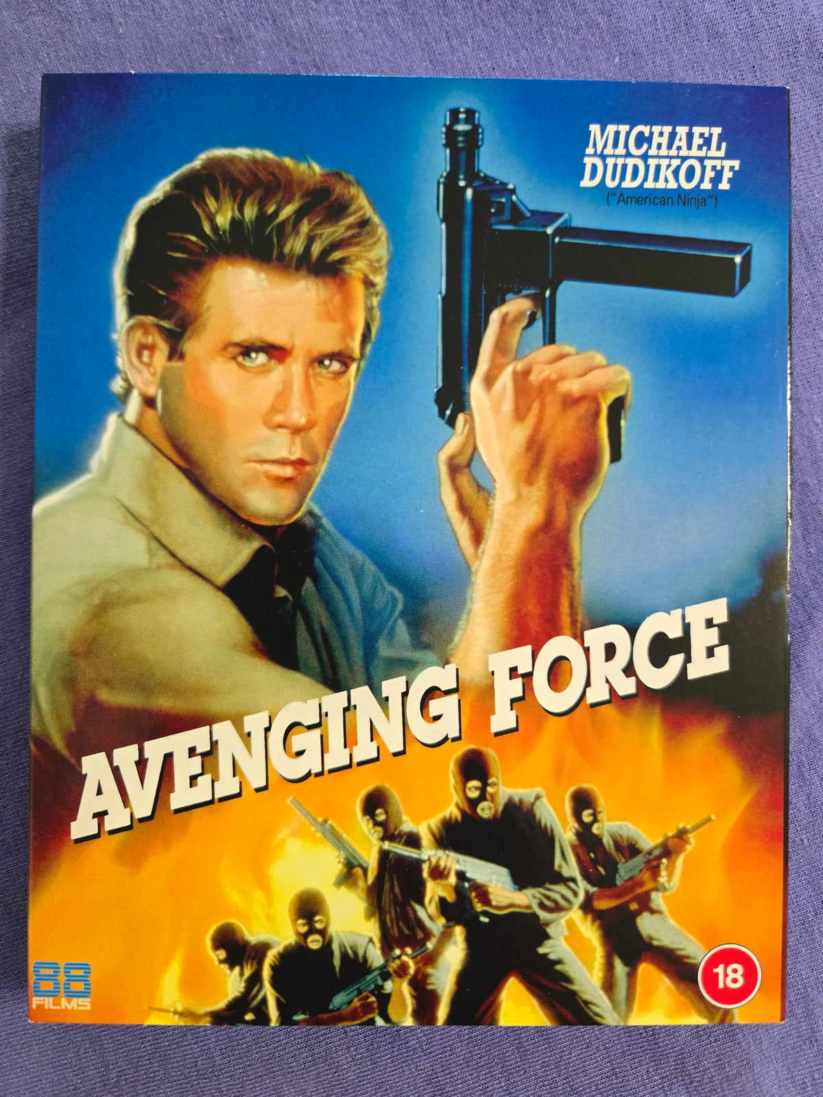 Avenging Force (1986) USED LE Slipcover 88 Films UK - Blu-ray Region B