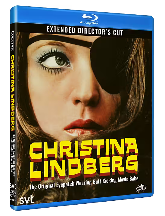 Christina Lindberg: The Original Eye Patch Wearing Butt Kicking Movie Babe - LE Slipcover - Blu-ray Region Free