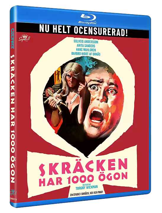 Fear Has 1000 Eyes (1970) LE Slipcover Klubb Super 8 - Blu-ray Region Free