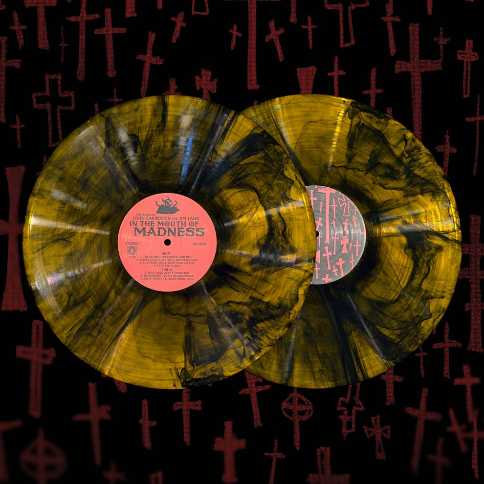 In The Mouth of Madness (1994) LE 100 OST Vinyl by John Carpenter and Jim Lang