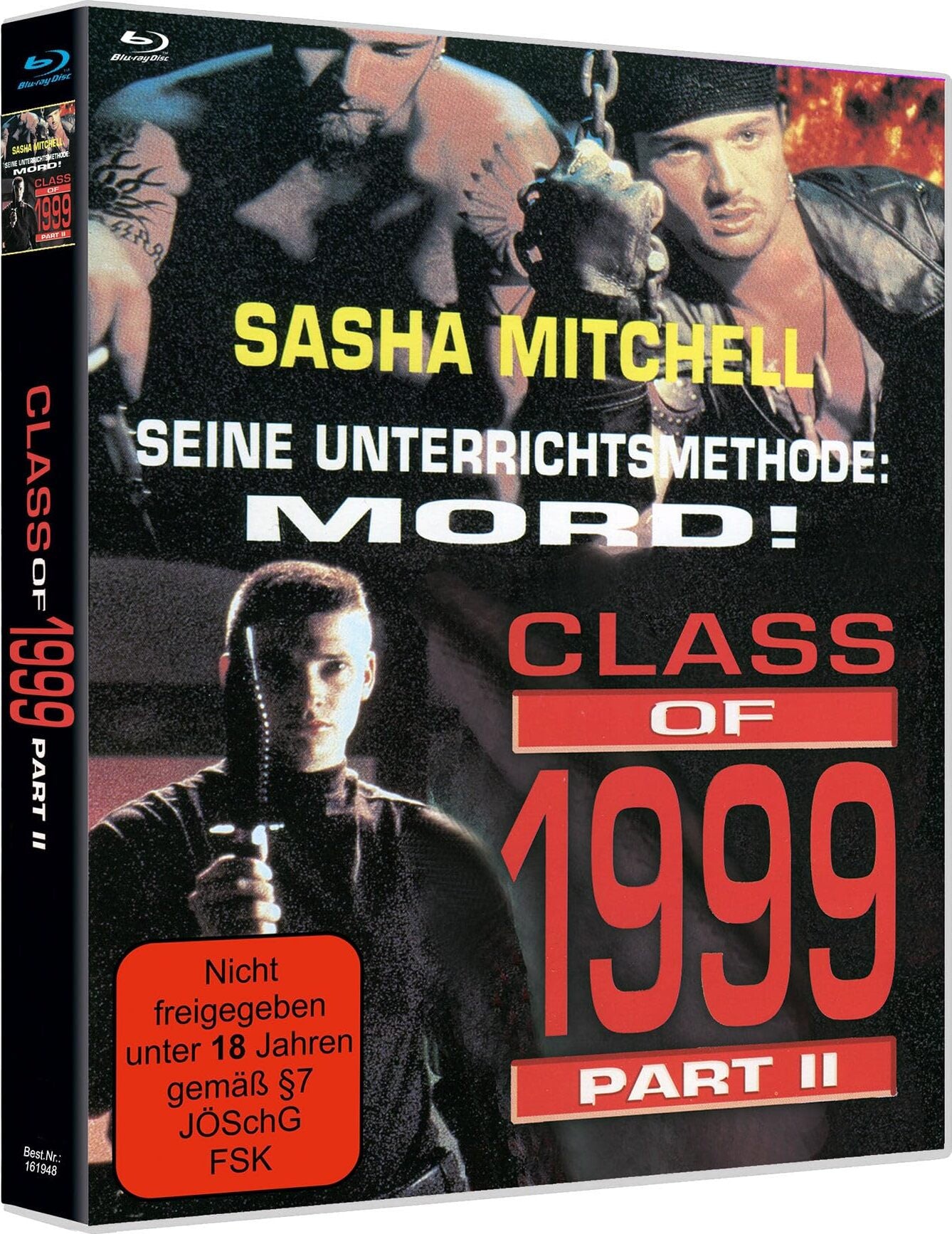 Class of 1999 2: The Substitute (1994) German Import Cover A - Blu-ray Region B