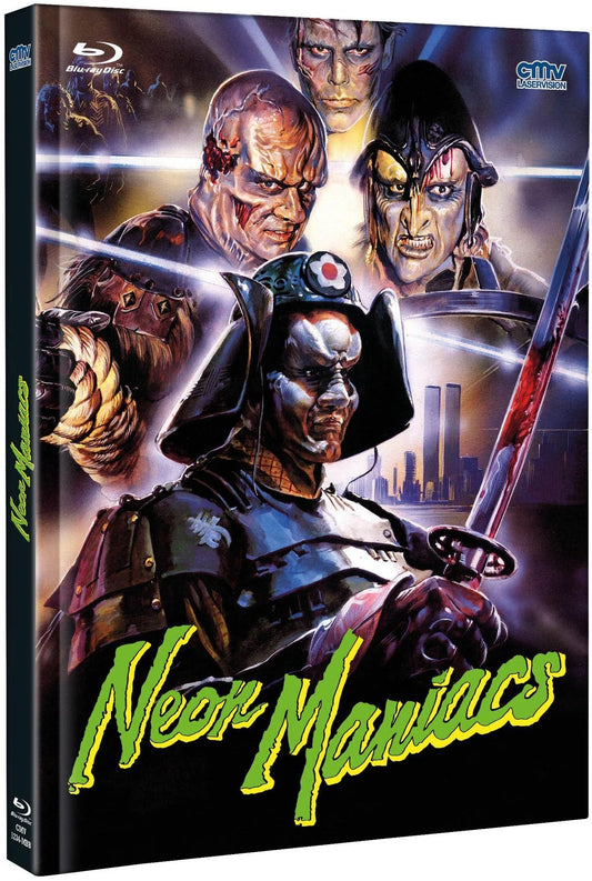 Neon Maniacs (1986) Used - LE 56/333 Mediabook Cover B - Blu-ray Region B