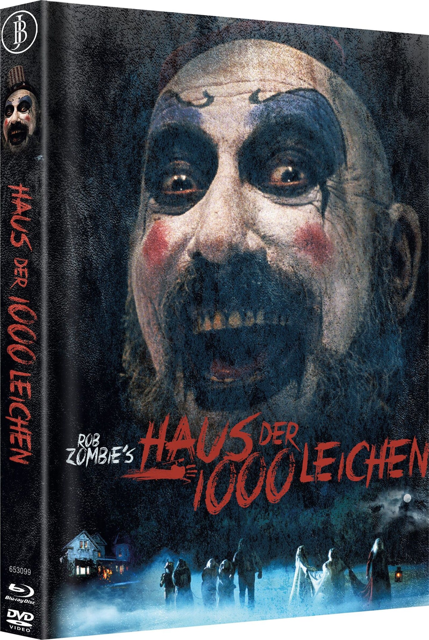 House of 1000 Corpses (2003) LE 250 Mediabook Cover A - Blu-ray Region B