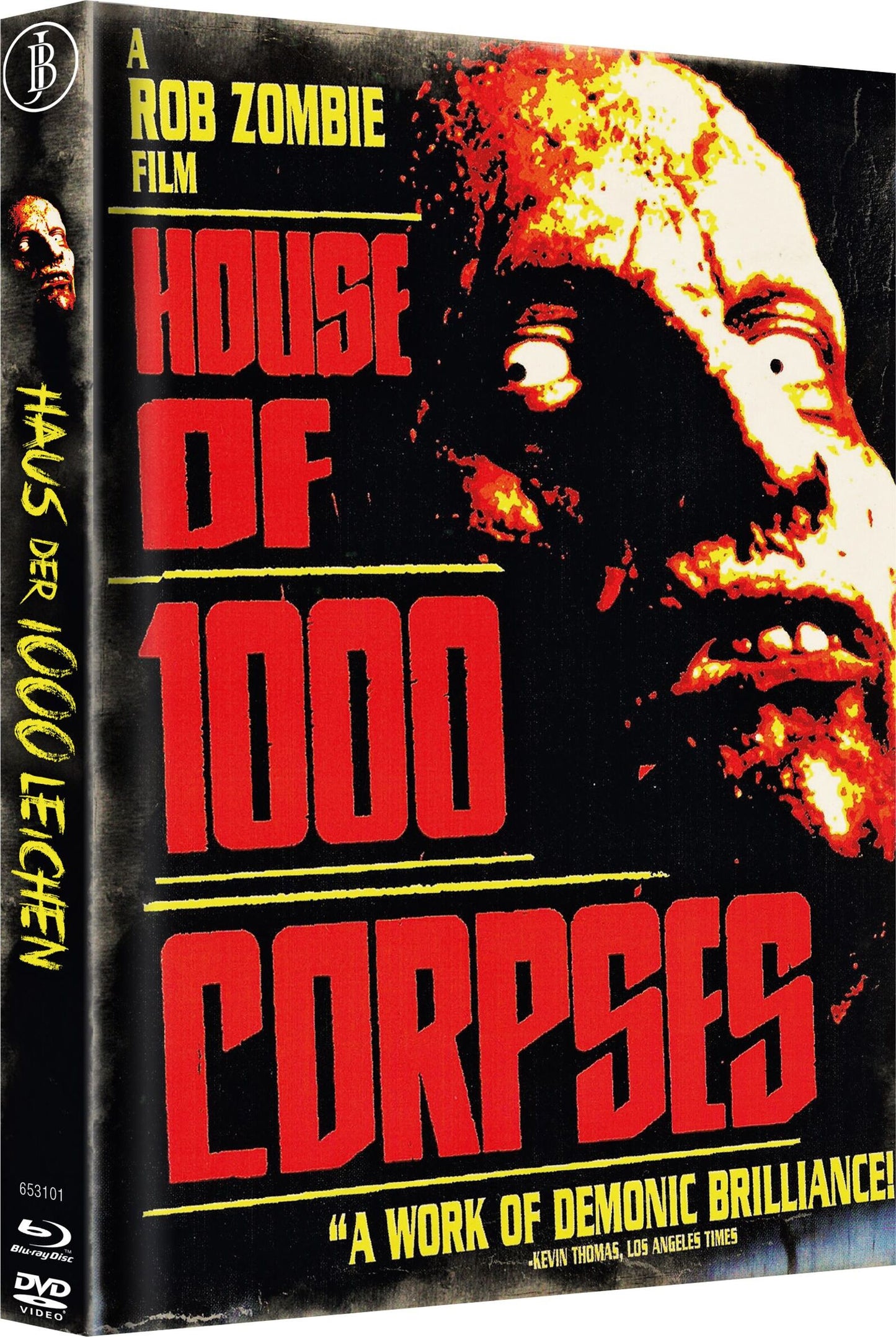 House of 1000 Corpses (2003) LE 250 Mediabook Cover C - Blu-ray Region B