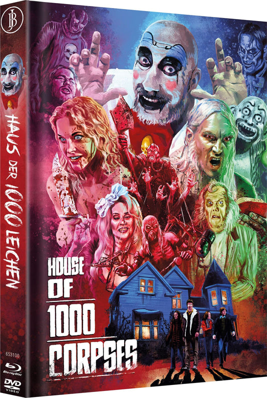 House of 1000 Corpses (2003) LE 250 Mediabook Cover B - Blu-ray Region B