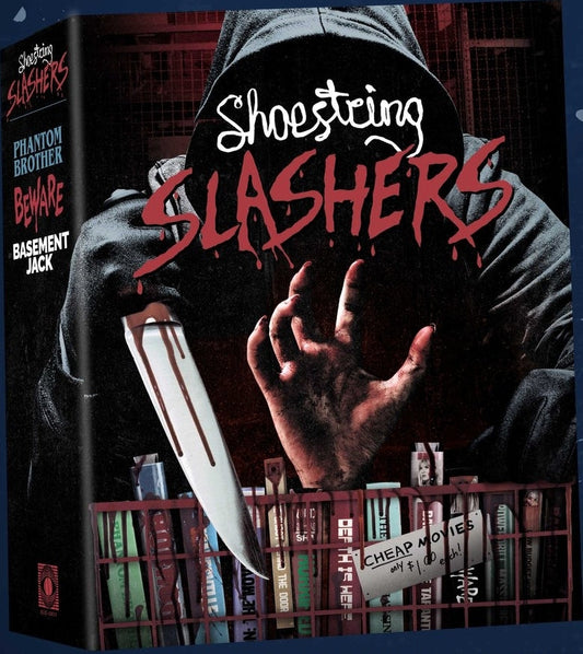 Shoestring Slashers Vol. 1 (3 Films) Limited Deluxe Edition Terror Vision - Blu-ray Region Free *ONE PER PERSON*