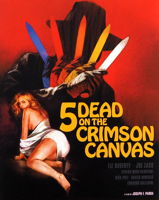 5 Dead On The Crimson Canvas (1996) Degausser Video - Blu-ray Region Free