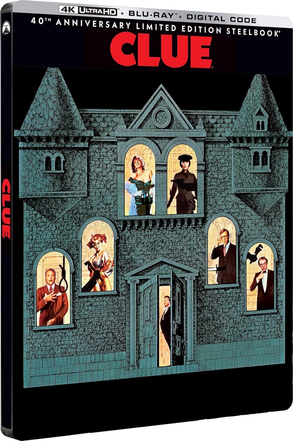 Clue (1985) Limited Edition Steelbook - 4K UHD / Blu-ray