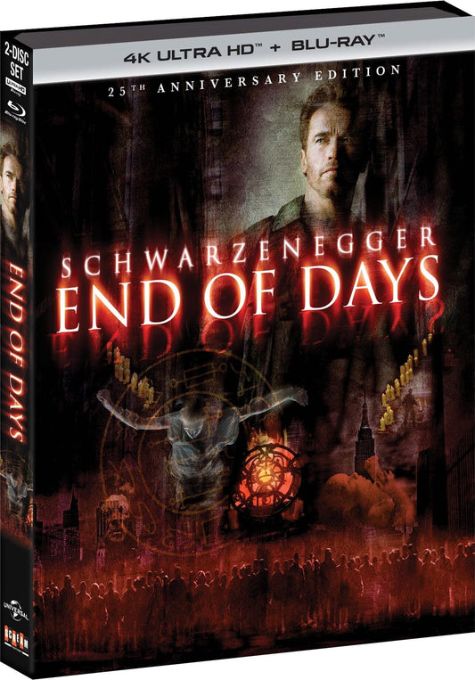 End of Days (1999) LE Slipcover Scream Factory - 4K UHD / Blu-ray Region A *NOTE*