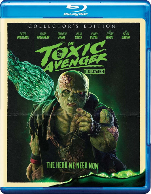 The Toxic Avenger (2023) LE Slipcover - Blu-ray Region A *NOTE*