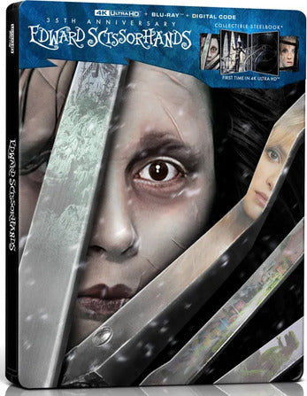 Edward Scissorhands (1990) Limited Edition Steelbook - 4K UHD / Blu-ray / Digital Code