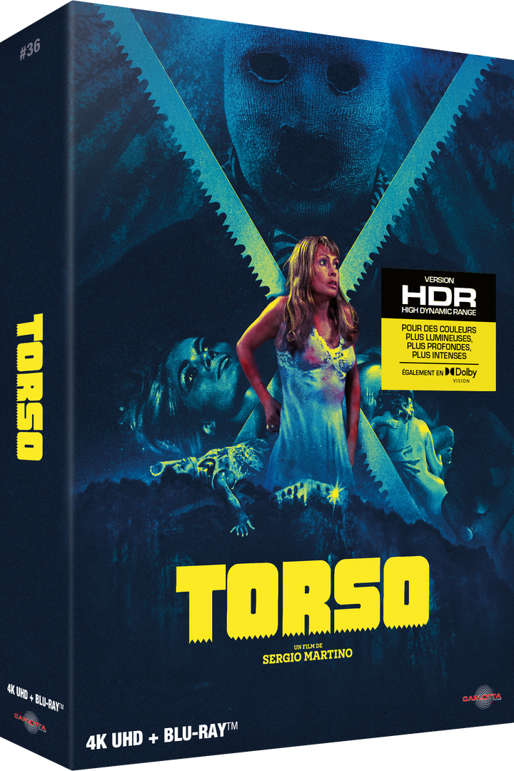 Torso (1973) Limited Prestige Edition Carlotta Films - 4K UHD / Blu-ray Region B