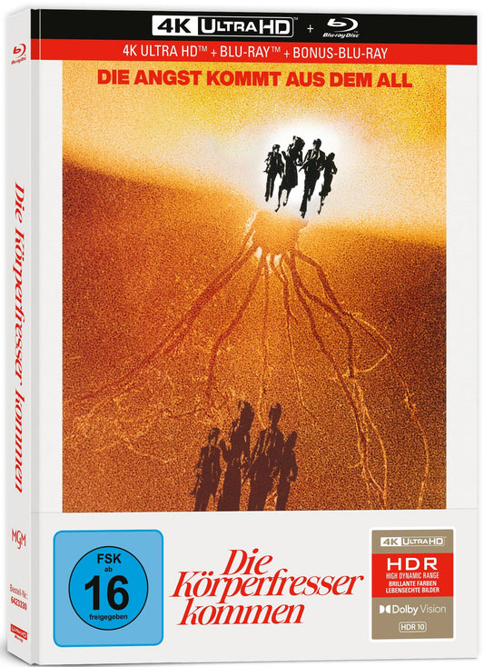 Invasion of the Body Snatchers (1978) LE 3-Disc Mediabook - 4K UHD / Blu-ray Region B