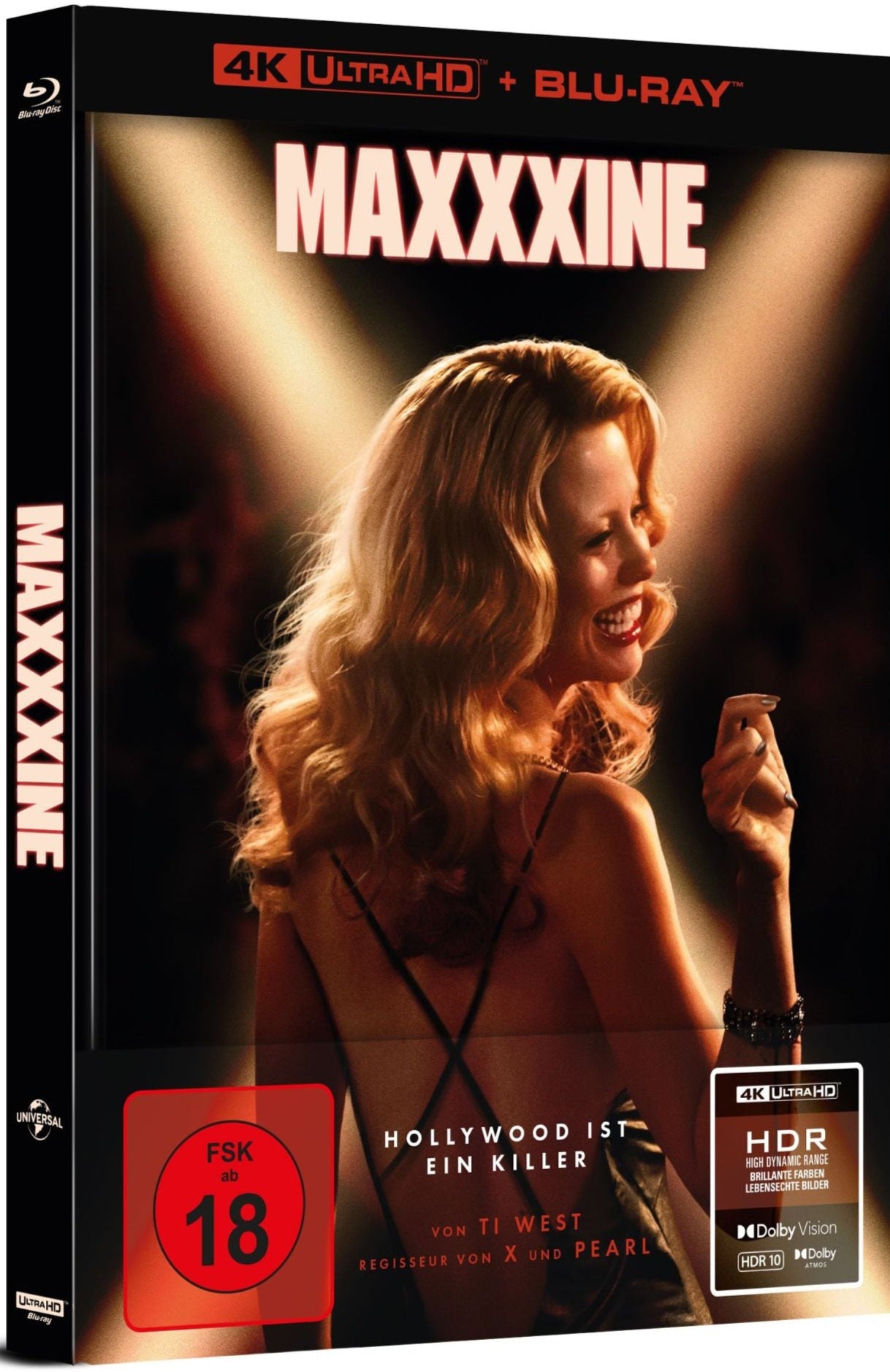 MaXXXine (2024) LE Mediabook Capelight - 4K UHD / Blu-ray