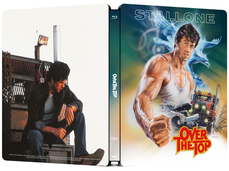 Over the Top (1987) German Limited Edition Embossed Steelbook - 4K UHD / Blu-ray Region B
